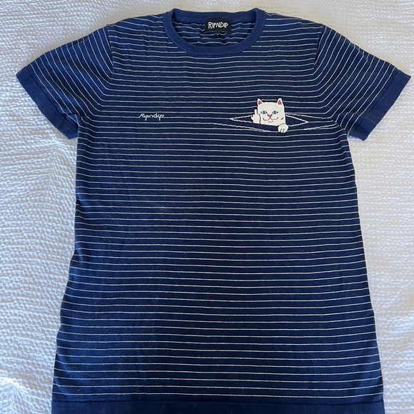 RipNDip striped cat T-shirt - Picture 5 of 5